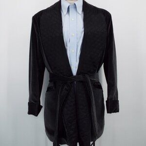 Bullock & Jones Velvet Smoking Jacket